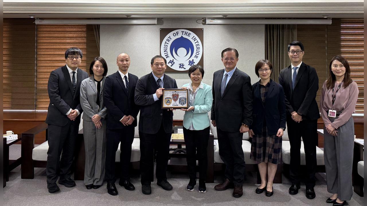 快新聞/日本和平之風拜會內政部 劉世芳:盼深化台日防災合作