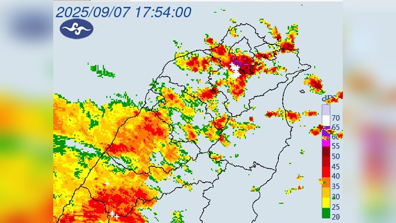 快新聞／大雨夜襲！多縣市瞬間豪大雨　雙北5區「一級淹水警戒」