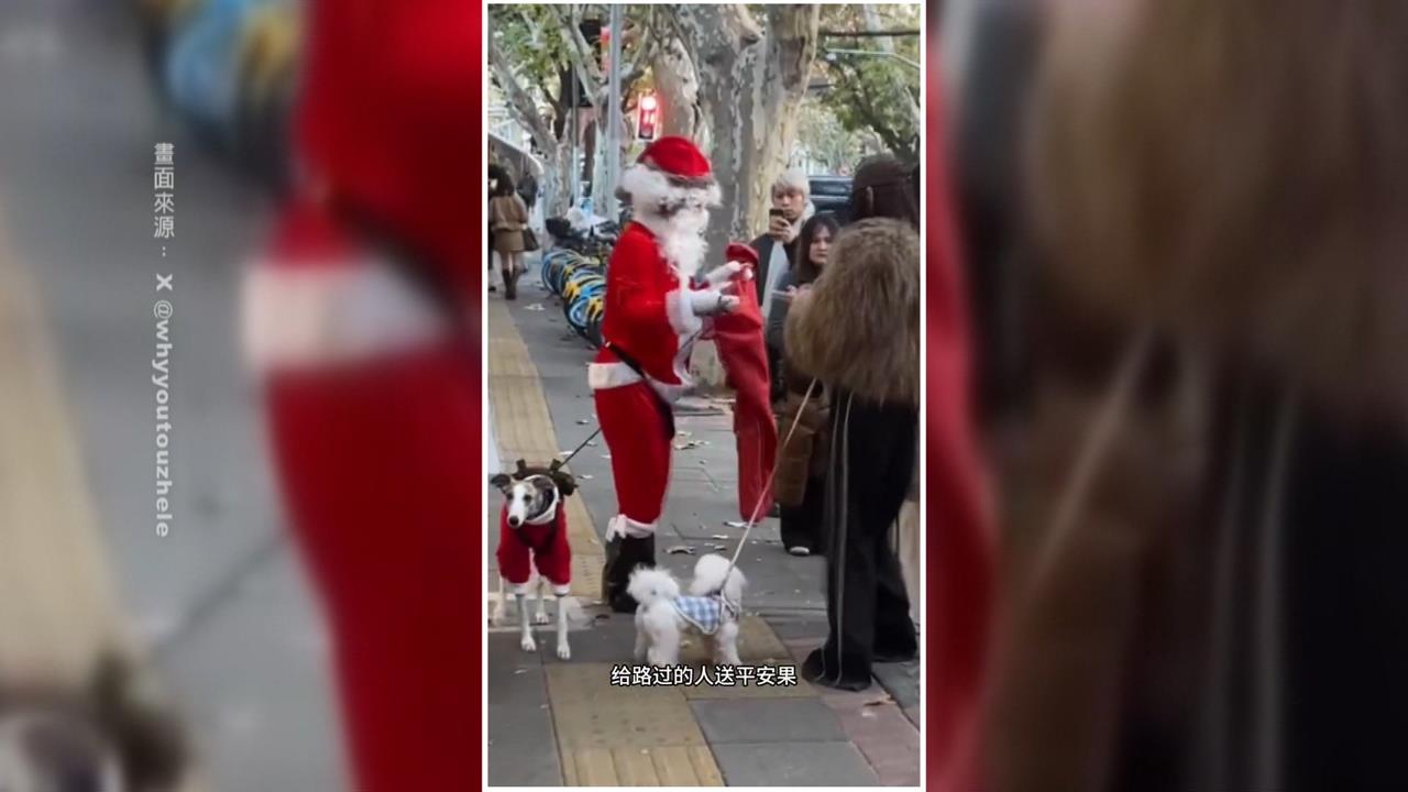 上海女扮耶誕老人遭逮捕　學校群組下令「禁過洋節」