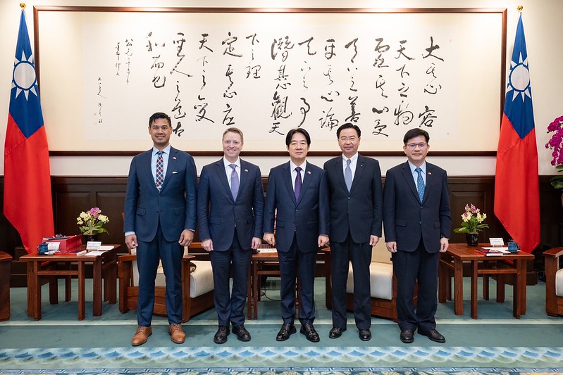 快新聞／接見前白宮副國安顧問博明　賴清德：積極落實和平四大支柱行動方案