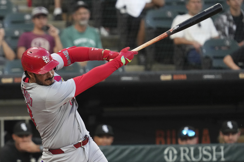 MLB(影)／紅雀金手套獎得主全壘打砲轟白襪　創比肩名人堂傳奇球星罕見紀錄