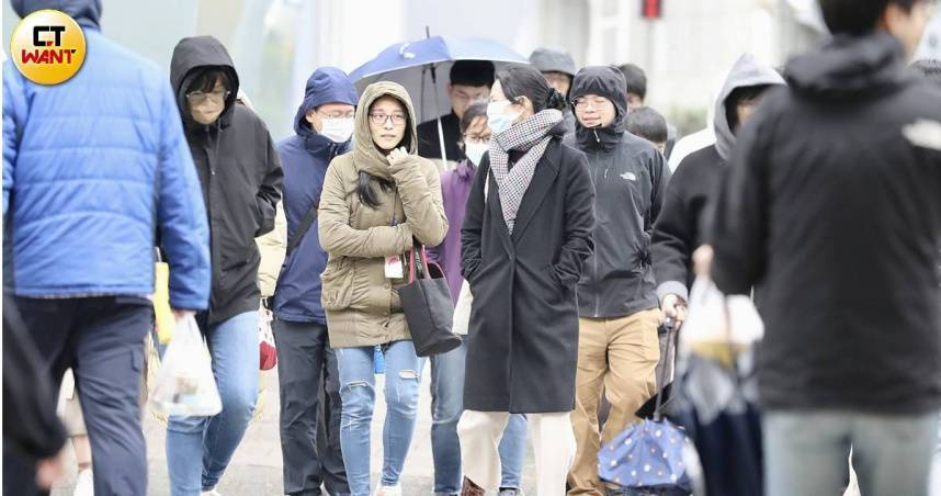 明天5地有雨!週二入夜起變天「北部有感降溫」 最冷只剩13度