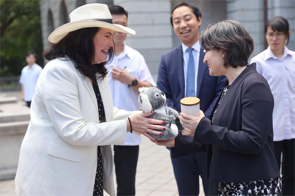 快新聞／接見IPAC訪團　蕭美琴：台灣正努力提升自我防衛韌性