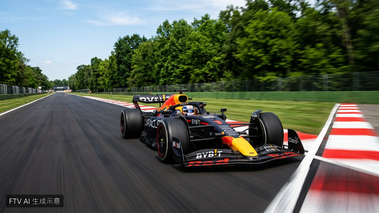F1義大利站練習賽　賓士車手Russell飆最速強壓法拉利