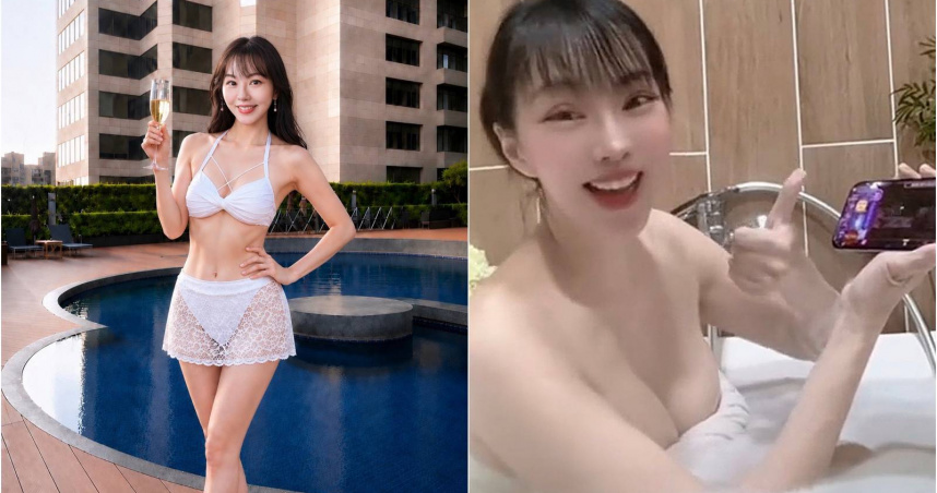 美魔女代言「用AI修圖」遭退件！　擠胸線真人演出對比照曝光