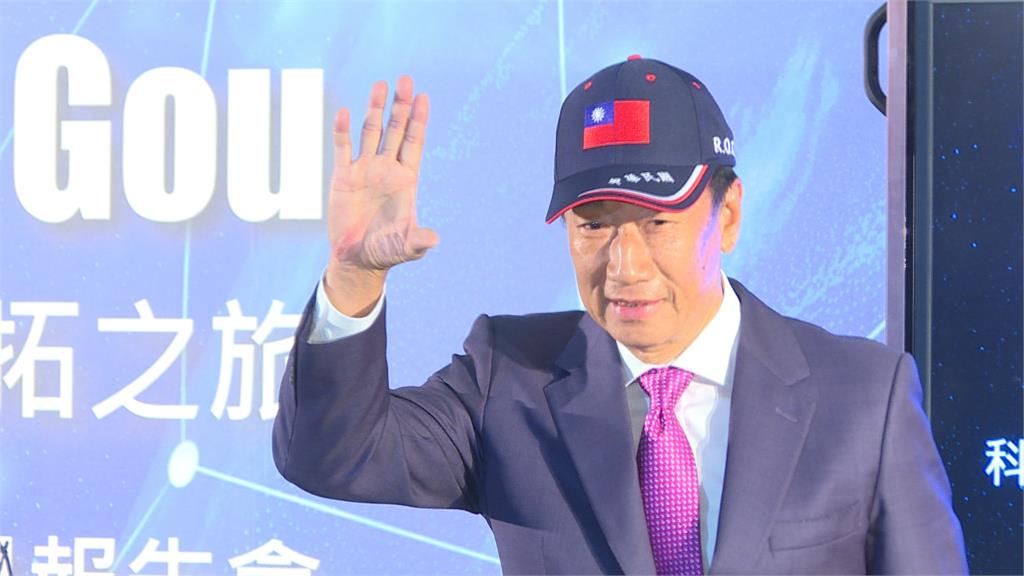 力拚被國民黨徵召出戰2024 郭台銘:相信朱會徵召民調最高的人