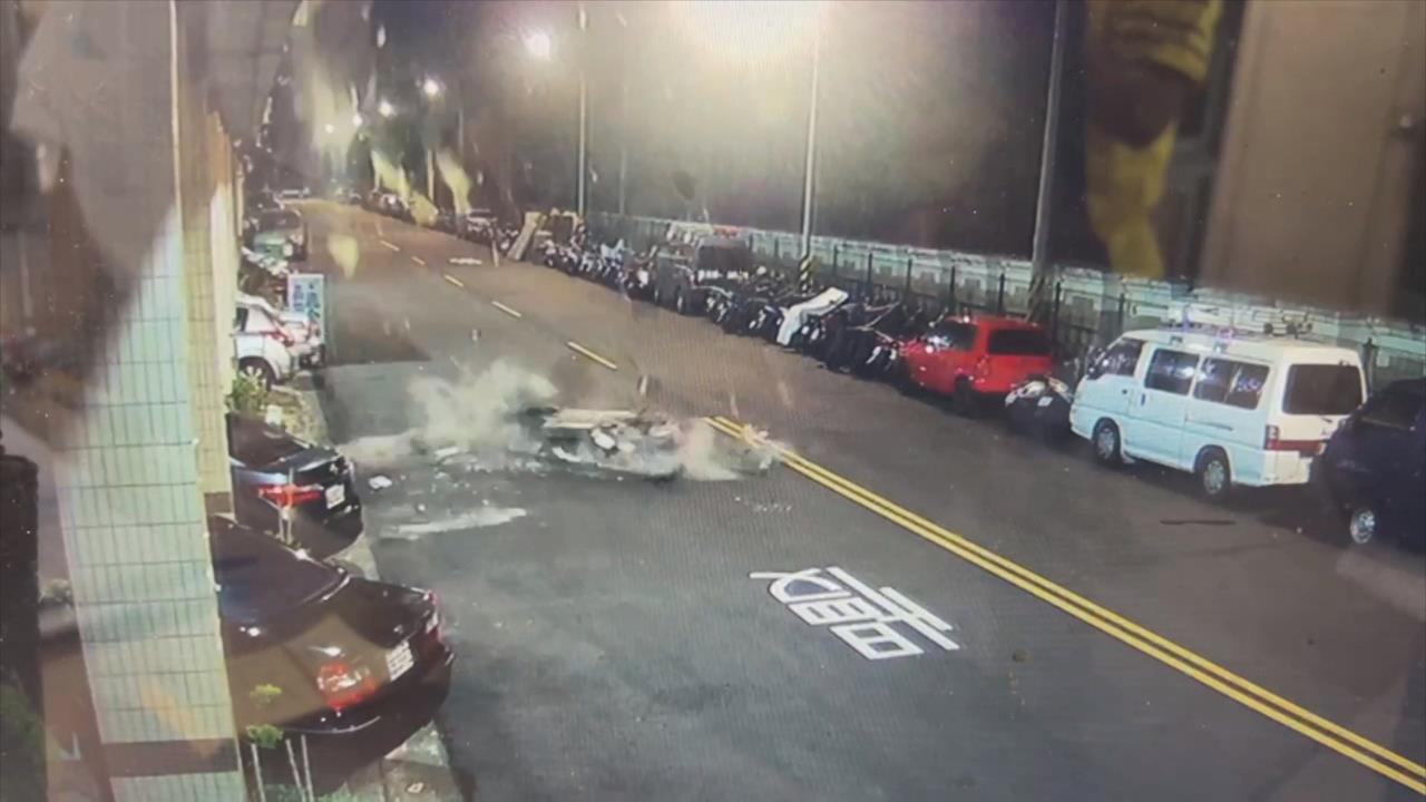 有影/台中「上千公斤花台」突墜落 原因曝光