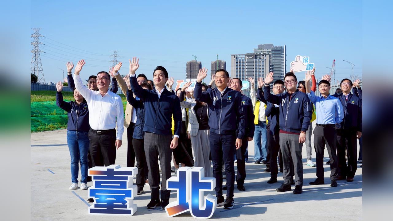 快新聞／偕李四川視察北士科T17、T18基地　蔣萬安：輝達對台北投下信任票