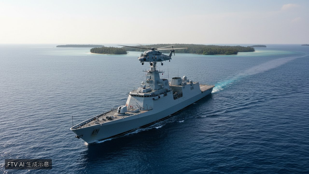 南海局勢升溫!中國控荷蘭軍艦挑釁 派兵驅離西沙海域