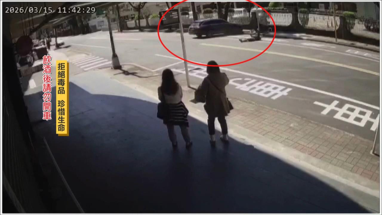 新北中和毒駕又酒駕！　騎士無端遭撞　雙手骨折.腦損昏迷