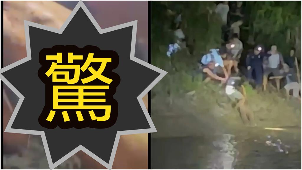 鱷魚出沒「4寶爸河邊洗澡」慘了！整尊拖走「咬肉身、吞進肚」驚悚片流出