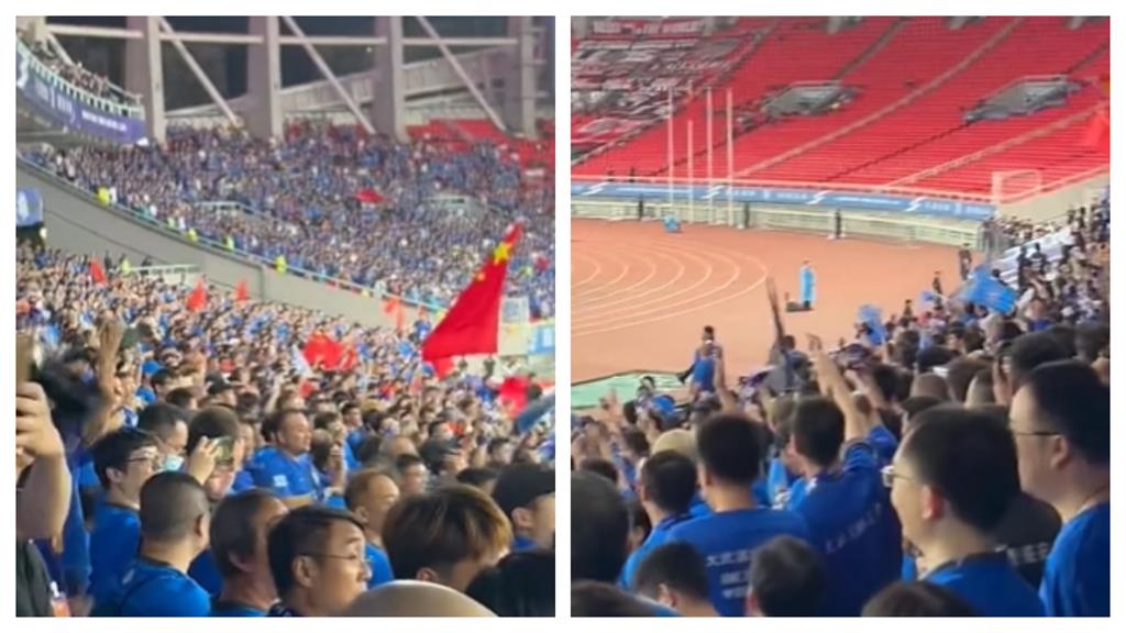 亞冠盃對戰日本！中國球迷整齊喊「八嘎」惹議　網搖頭：這就是中國特色