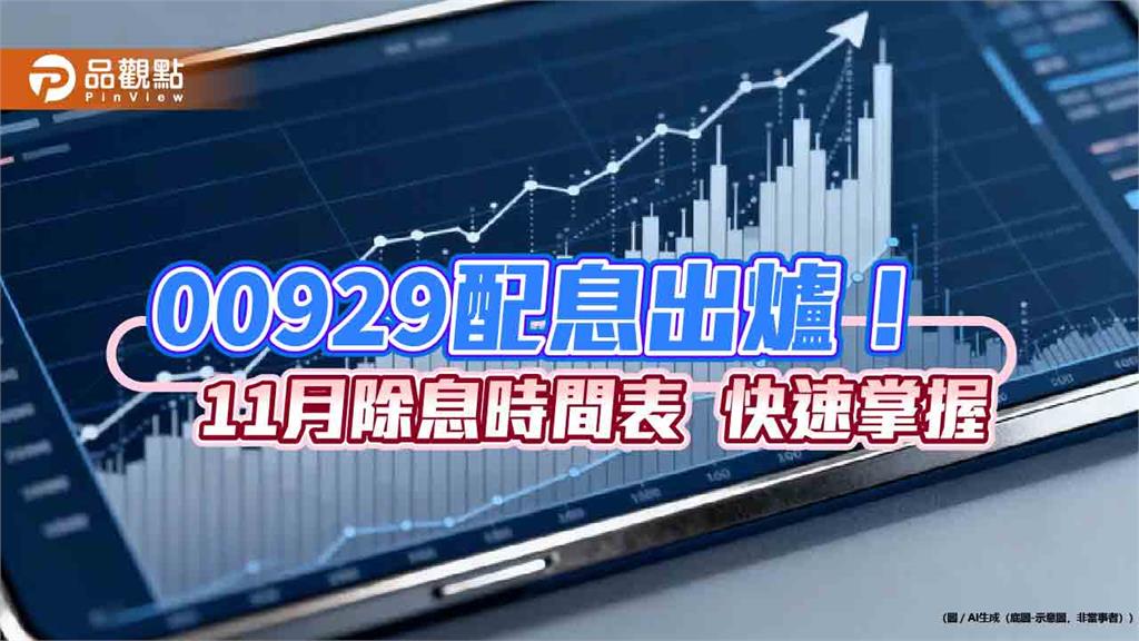 00929十一月除息拉高至0.09元！1年來新高　這天入帳