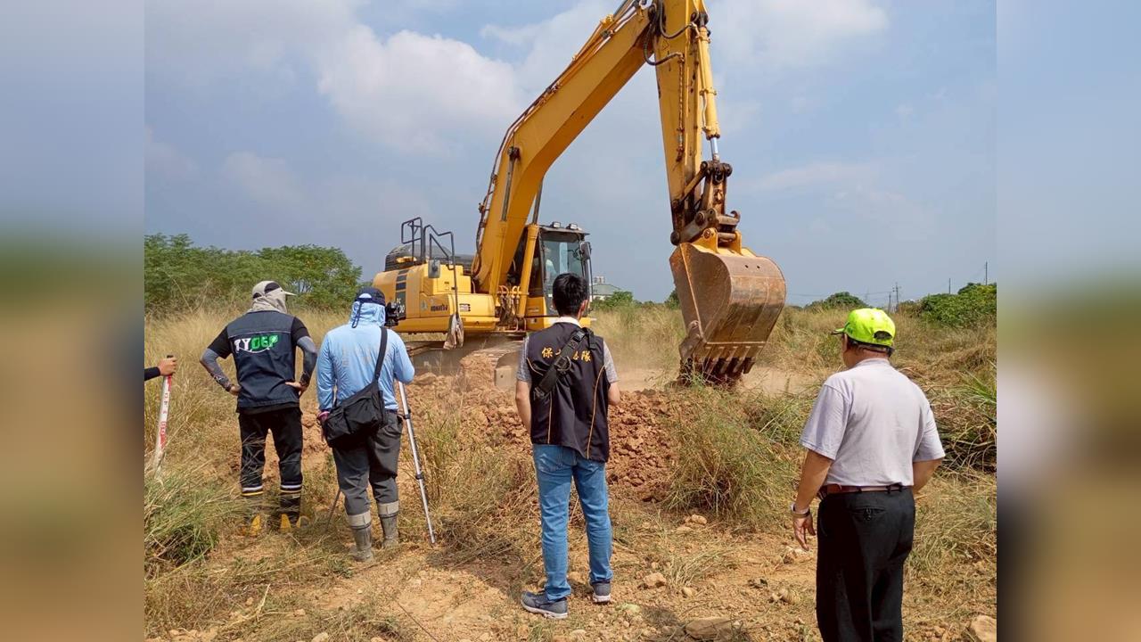 龍潭、楊梅1萬平方公尺土地遭破壞　不肖集團「假種樹真埋廢土」33人聲押獲准