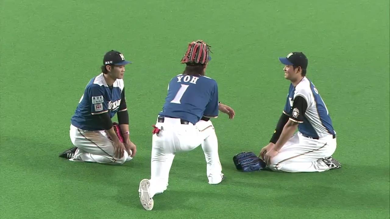 棒球(影)／能讓大谷正襟危坐還得是他！YOH桑昔日外野大會畫面瘋傳網笑爛