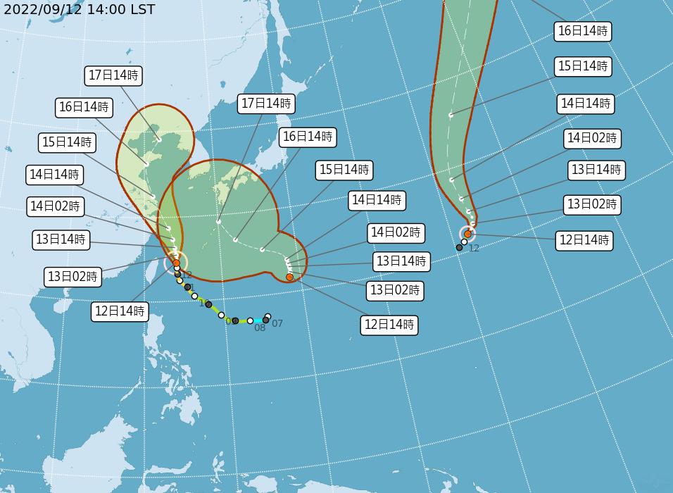 快新聞／又有熱帶性低氣壓！估14日成颱風「南瑪都」　影響台灣機率曝