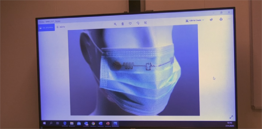 荷蘭研發智慧型口罩 監測體溫跟呼吸 