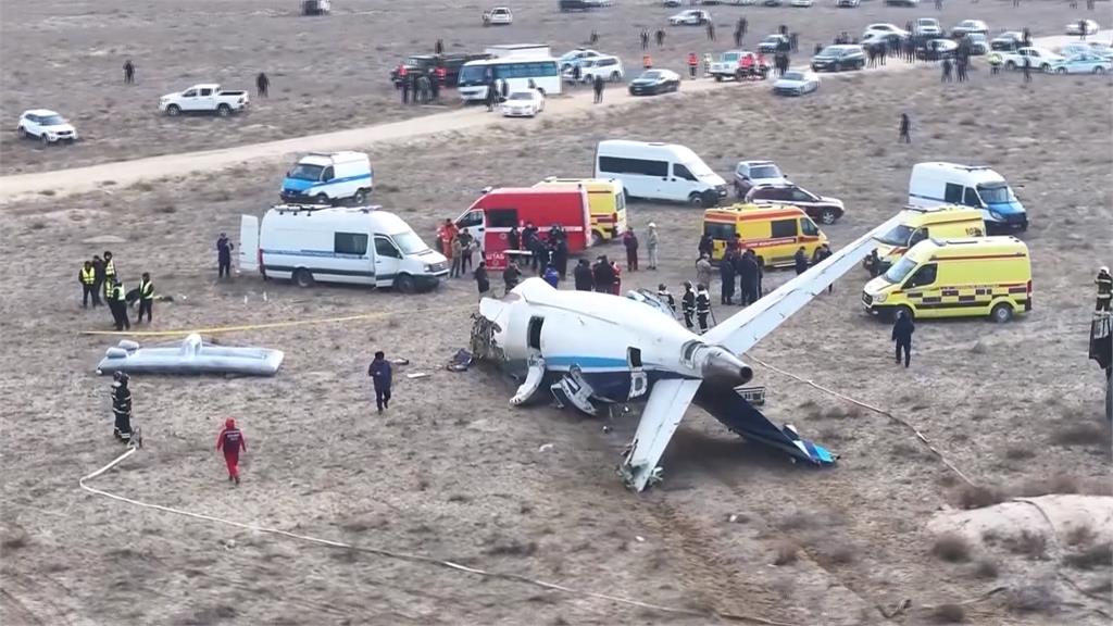 亞塞拜然航空客機失事墜毀　多人喪命、25人幸運生還