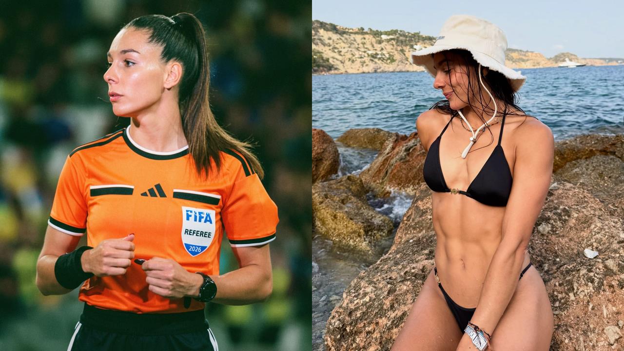 運動美女(影)／小心被她發黃牌！西班牙FIFA美女裁判擁一身分「超狂二刀流」曝光