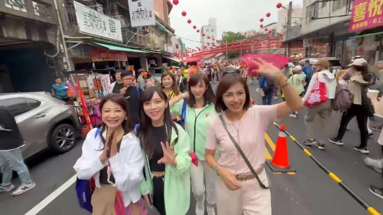 民進黨「美女軍團」隨香白沙屯媽　白營不缺席！唯獨「她」唱名被獨漏