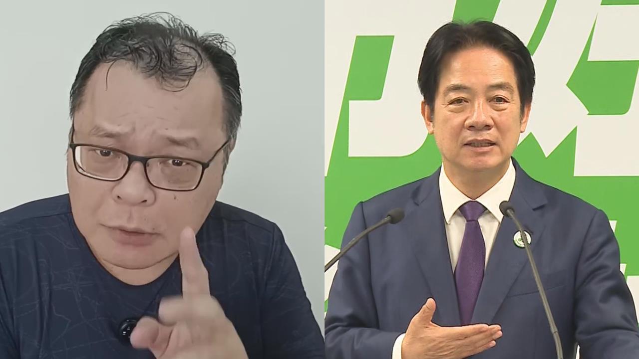 賴清德就任總統2年民調曝　這1點讓陳揮文狠酸中國媒體