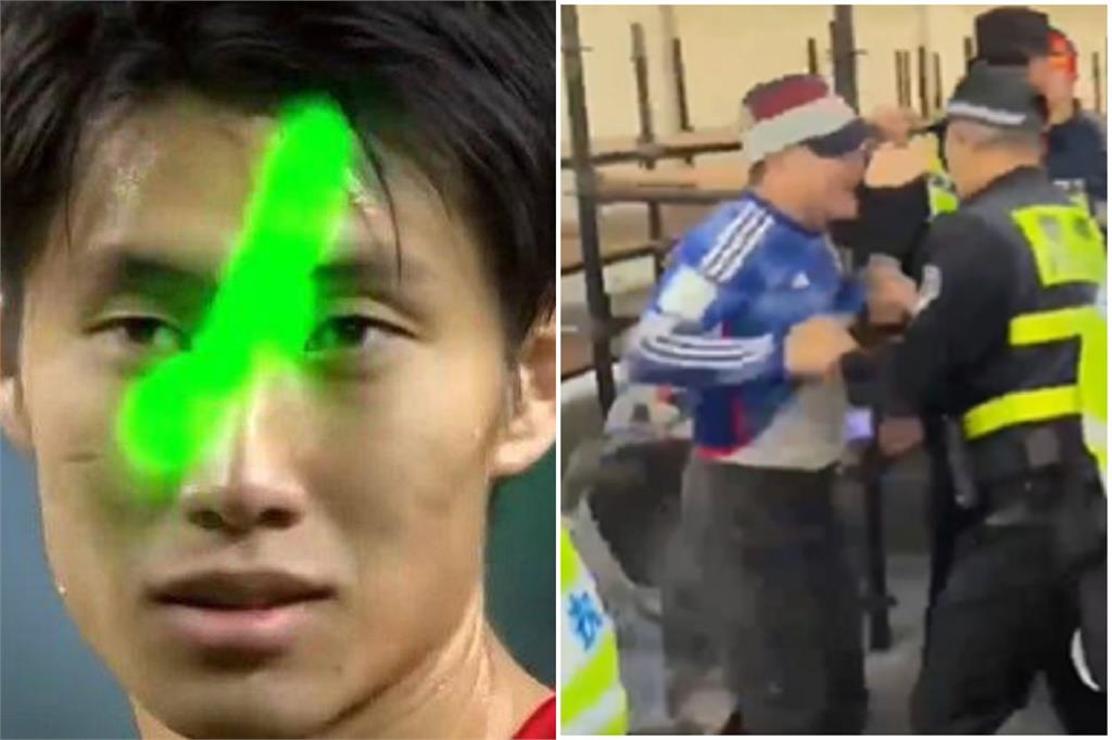 【41J肉聲】中國戰足球「抗日」大暴走！不只硬脫日本粉絲球衣　用雷射筆照球員、噓國歌