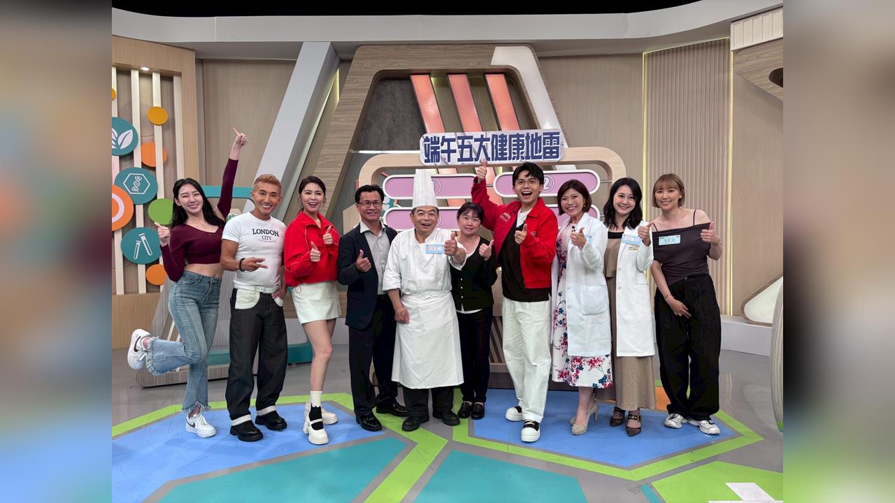 潘若迪一次吃四顆粽子！人緣太好粽子收太多吃不完冰一年