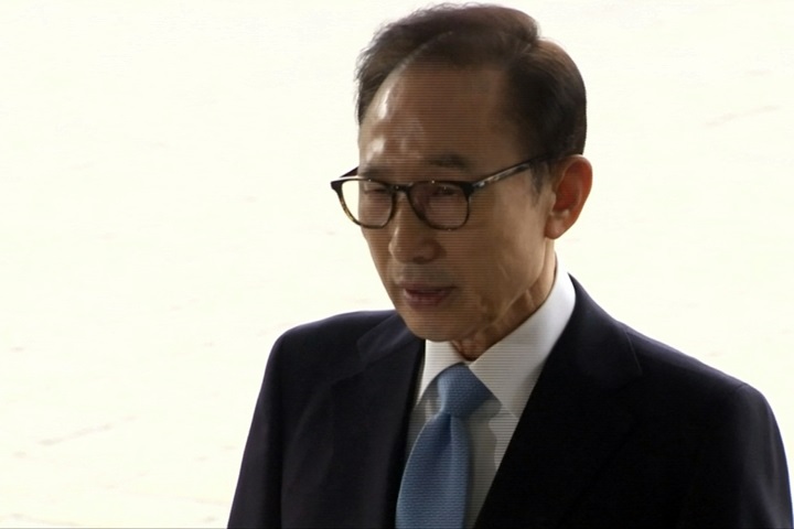 李明博涉賄被傳喚  韓國第5位遭調查前任總統