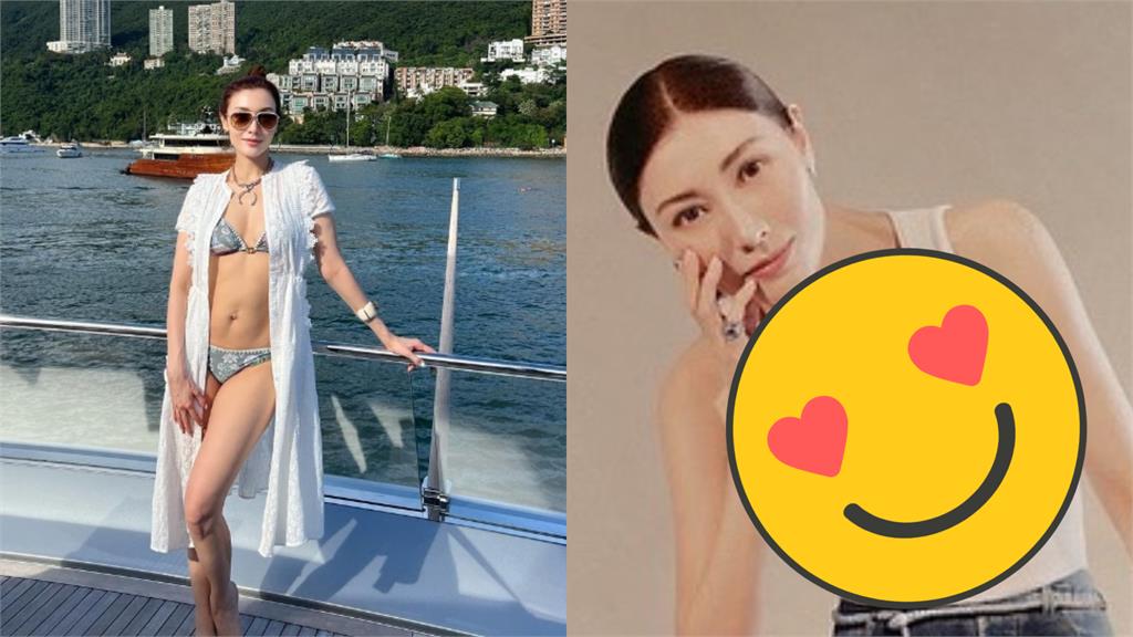 「最美港姐」李嘉欣帥登封！合身辣衣身材被看光　分享婚姻讚老公4字