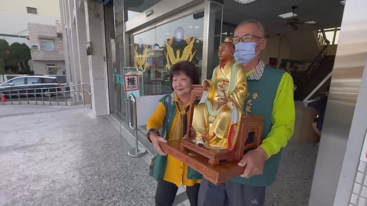 找到了! 九龍太子宮"卯兔星君"失竊 警逮3賊送辦