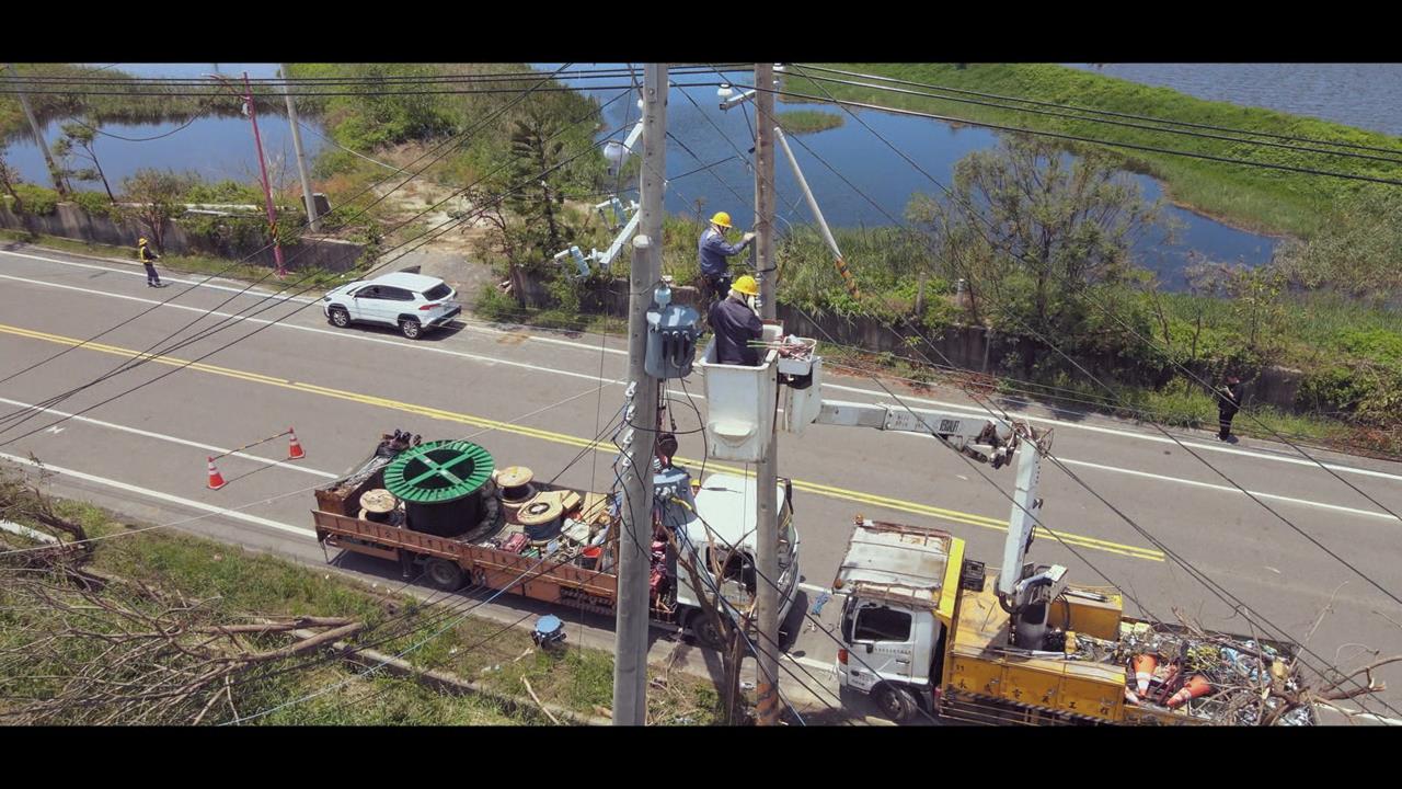 電纜地下化! 免遭颱風侵襲 改善市容又防災