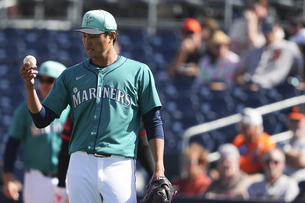 MLB(影)／控球不穩老毛病依舊　水手日本火球男僅投0.2局就丟掉4分