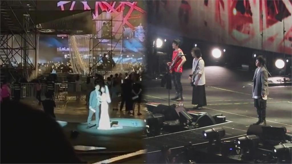 歌迷氣炸！新人打斷五月天演唱會「搶拍婚紗照」　阿信緊盯台下異狀