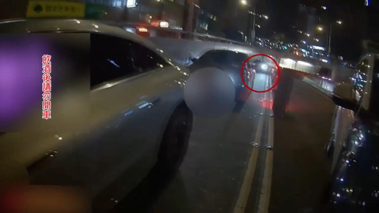 酒駕躲臨檢！信義地下道倒車狂逃　駕駛偷換座位被抓包