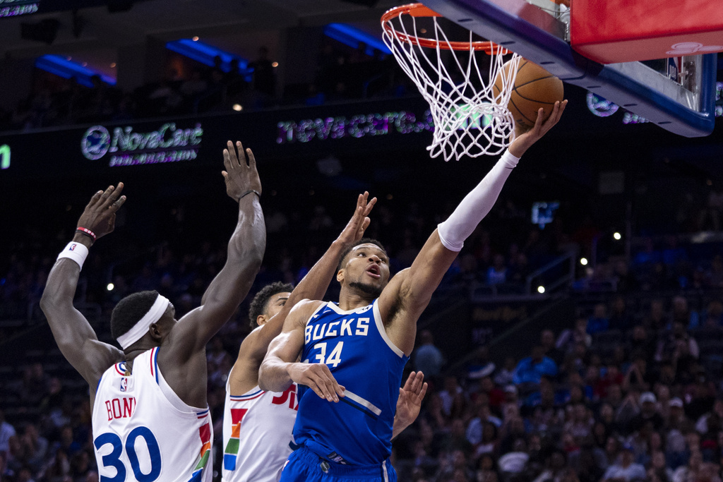 NBA(影)字母哥超狂大三元！得分籃板兩位數不稀奇　20次助攻真的神數據