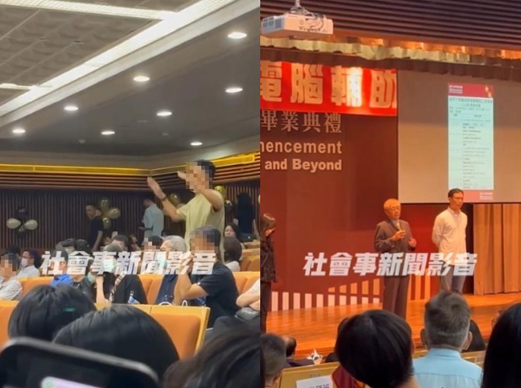 快新聞／逢甲畢典鬧劇！兩派家長口水戰「延誤2小時」　校方道歉聲明曝光
