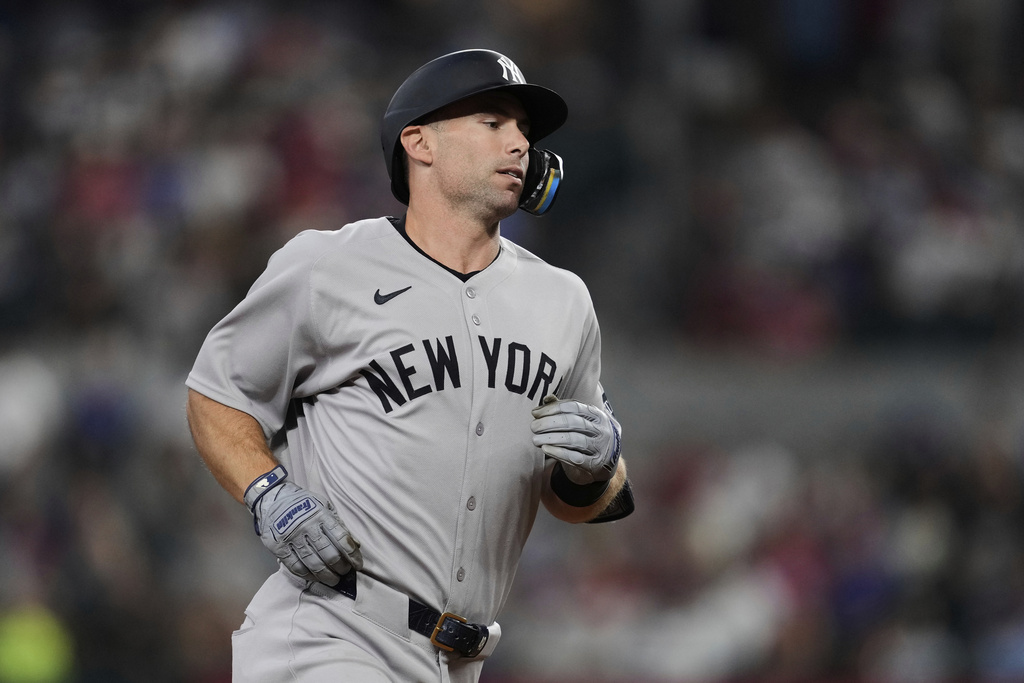 MLB(影)/洋基終於贏了!1分差險勝遊騎兵避免連二系列賽遭橫掃