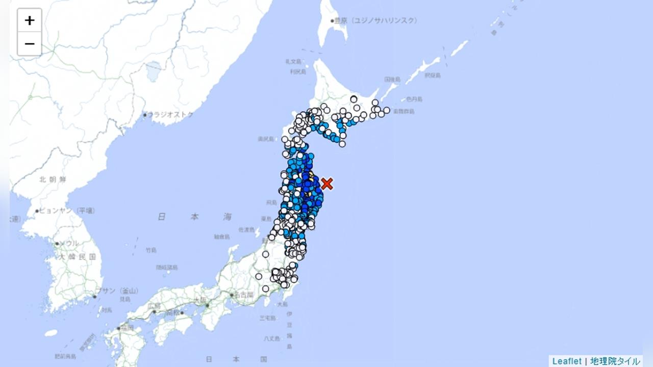 日本青森清晨規模6.1強震　幸未引發海嘯風險