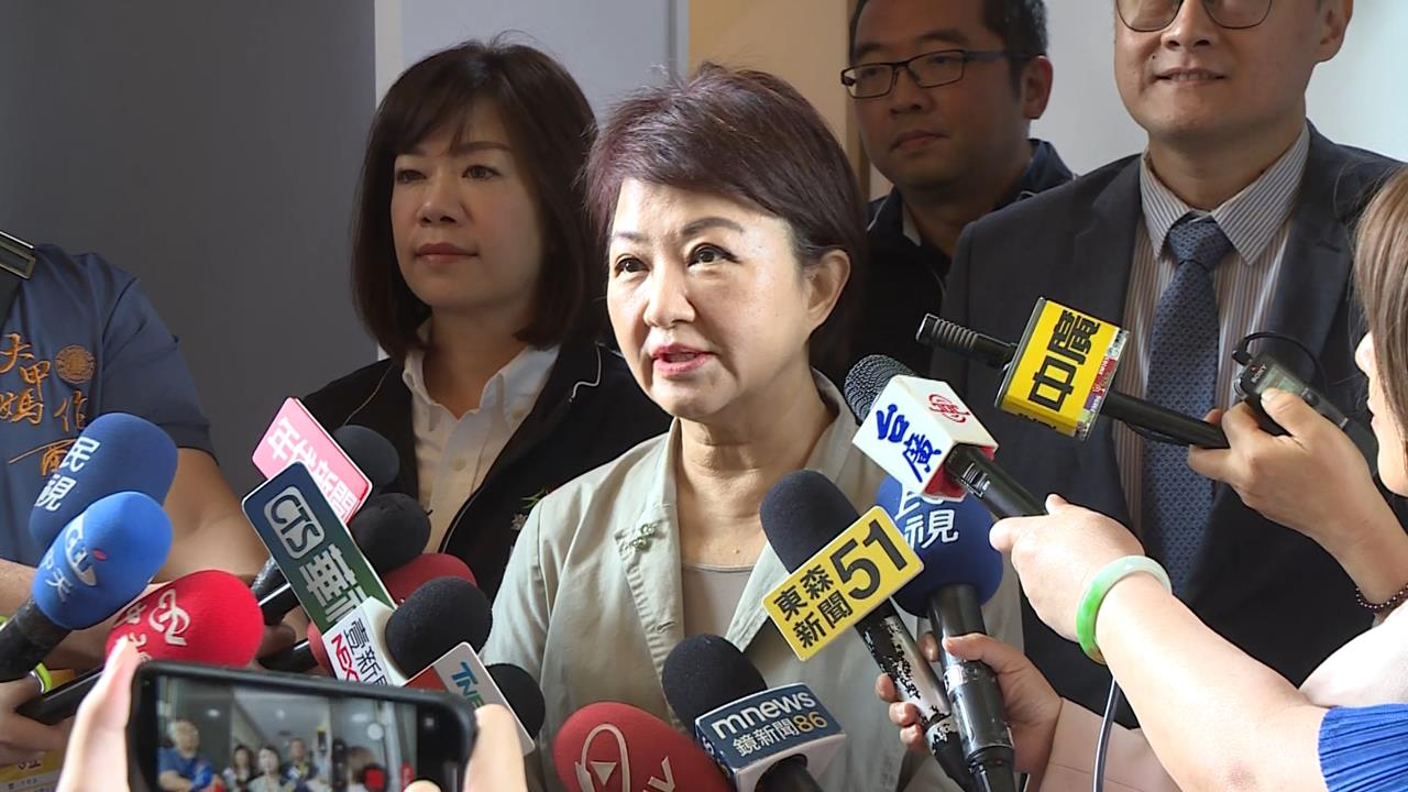 與國民黨團不同調？盧秀燕表態「8千億至1兆軍購合理」