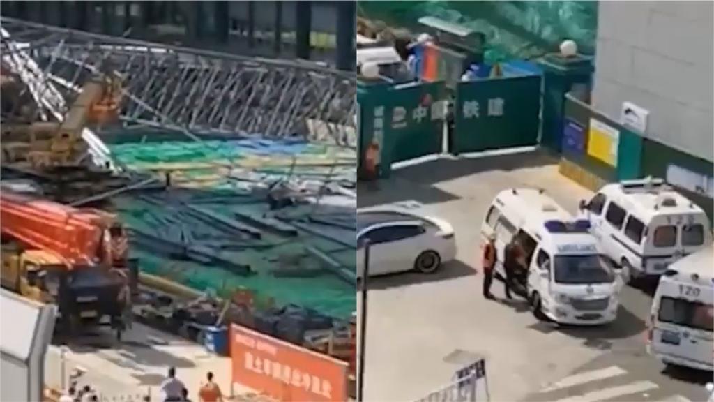 中國成都地鐵工地鷹架垮塌釀4死14傷　承包商屢出意外遭罰前科多