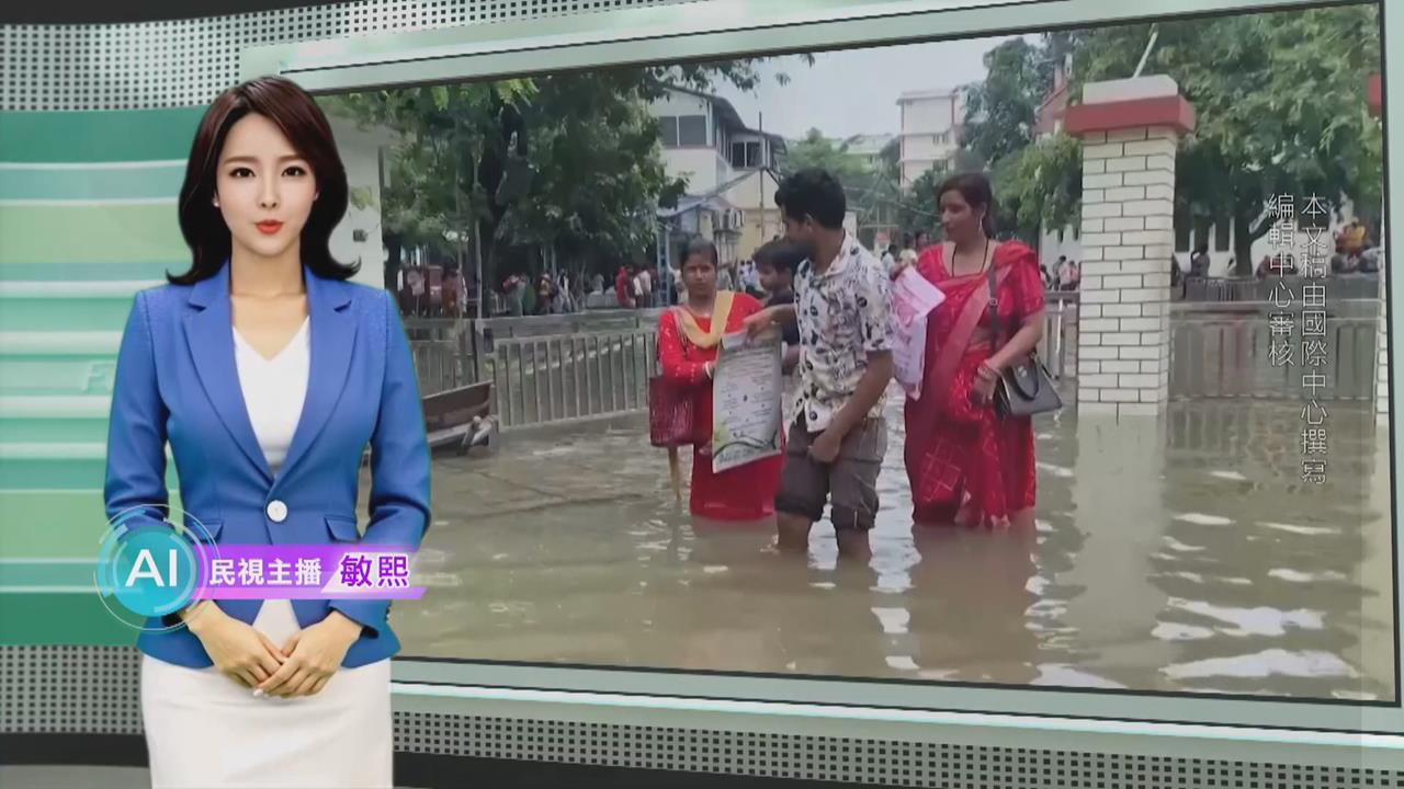 敏熙報氣象／印度北部大雨醫院淹水 科技重鎮交通癱瘓成孤島
