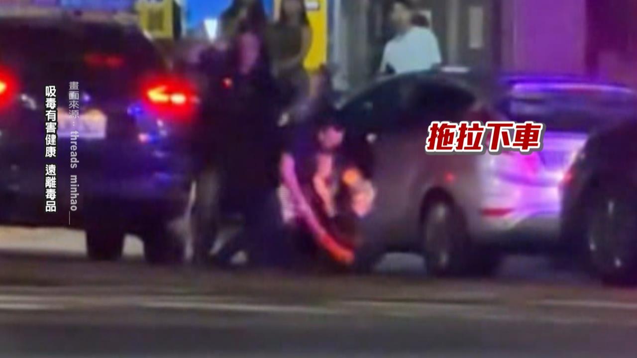開車沒開大燈遭 攔查心虛逃逸 車內搜出毒品 唾液快篩陽性