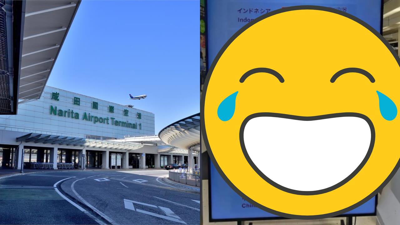 成田機場「台灣國旗死壓中國」!他見「辱華現場壓不住」笑瘋:小粉紅要氣炸鍋