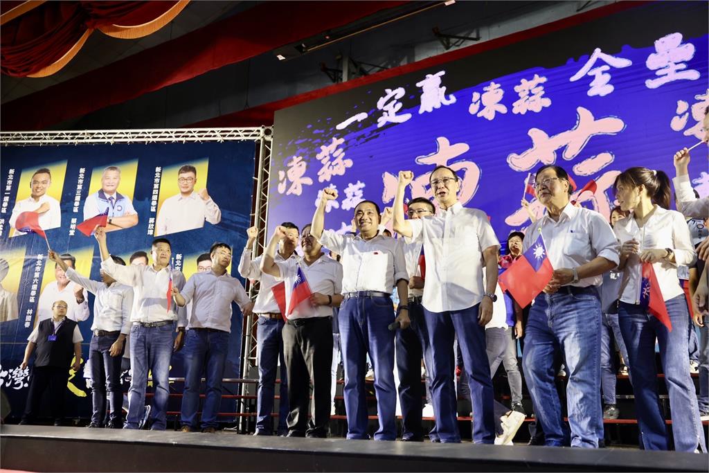 快新聞／返大本營新北造勢　侯友宜：我最貼近基層、最能解決問題