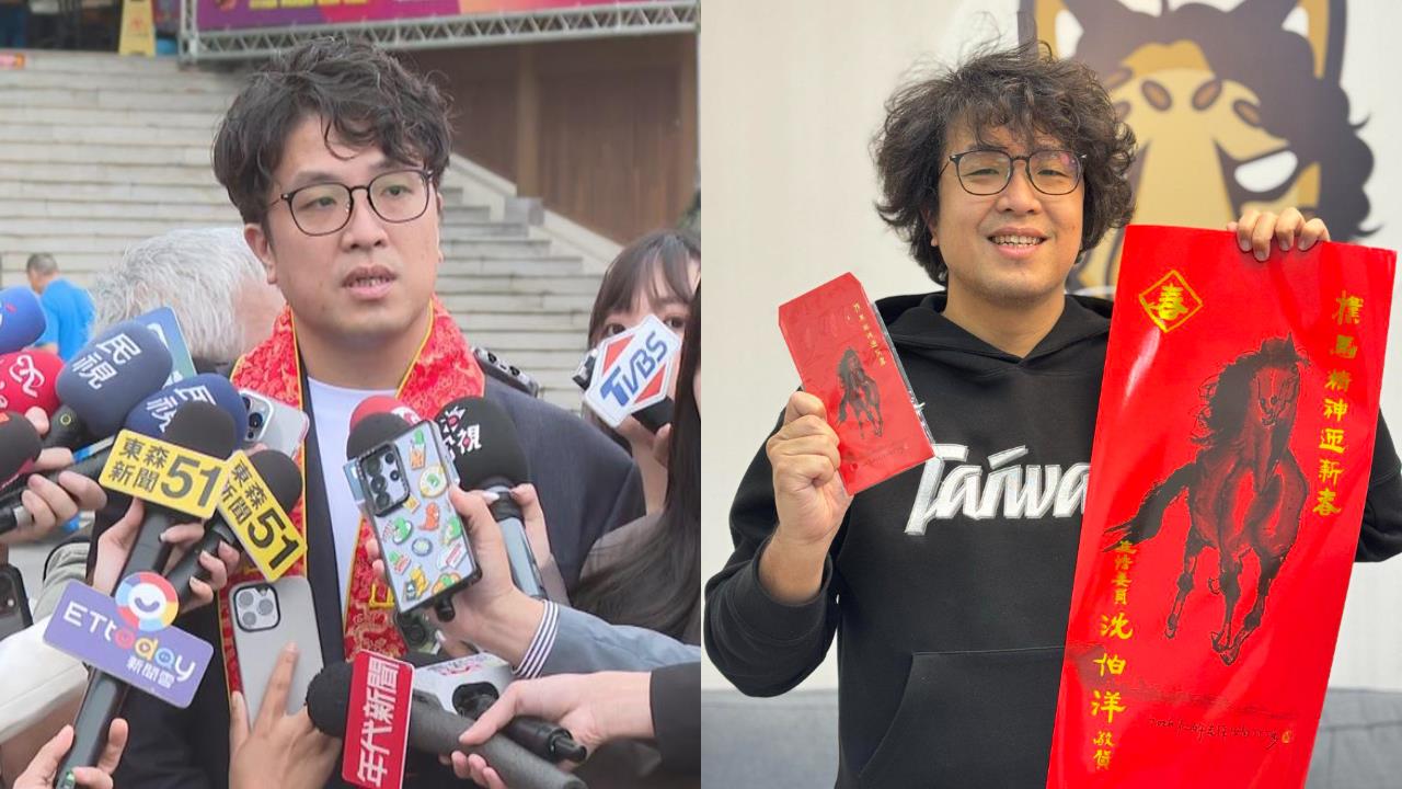 沈伯洋剪短捲髮帥翻！AI點名「3大命定髮型」網揪1細節讚：根本韓星