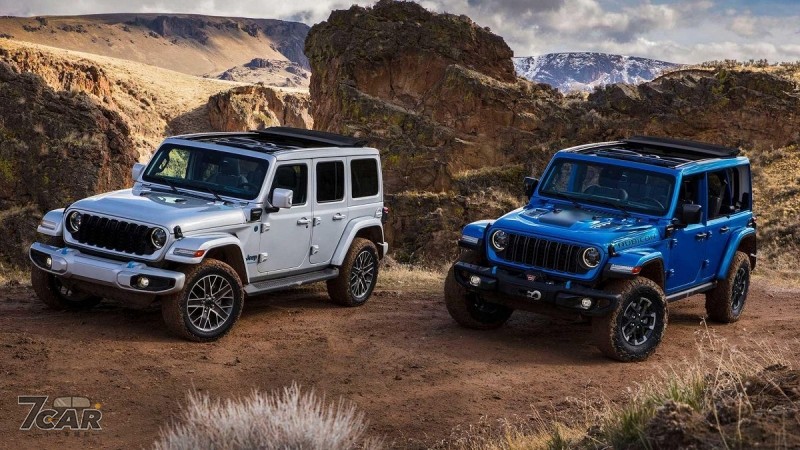 科技配備、越野性能升級　全新小改款 Jeep Wrangler 登場