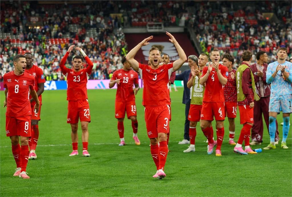 【世界盃】瑞士2:0淘汰阿爾及利亞 睽違88年再奪淘汰賽勝利