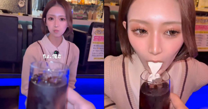 日本酒吧「正妹吐奶」桌邊服務吸客　超噁影片瘋傳挨轟：太低俗
