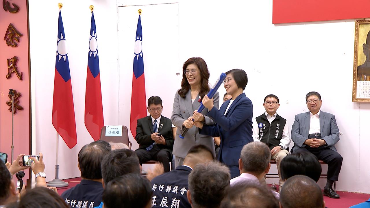 藍營裂痕還在！　徐欣瑩出席行動中常會「隻字未提陳見賢」