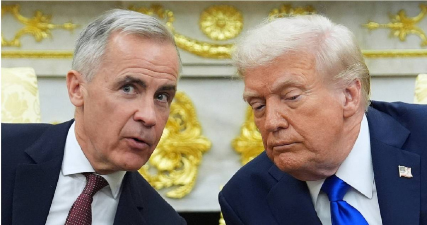 拒與加拿大重啟貿易談判!川普:卡尼已就「雷根廣告」致歉